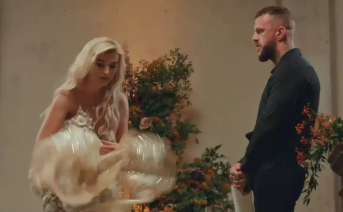 Last night's episode saw an emotional Sacha walking off (Channel 5)
