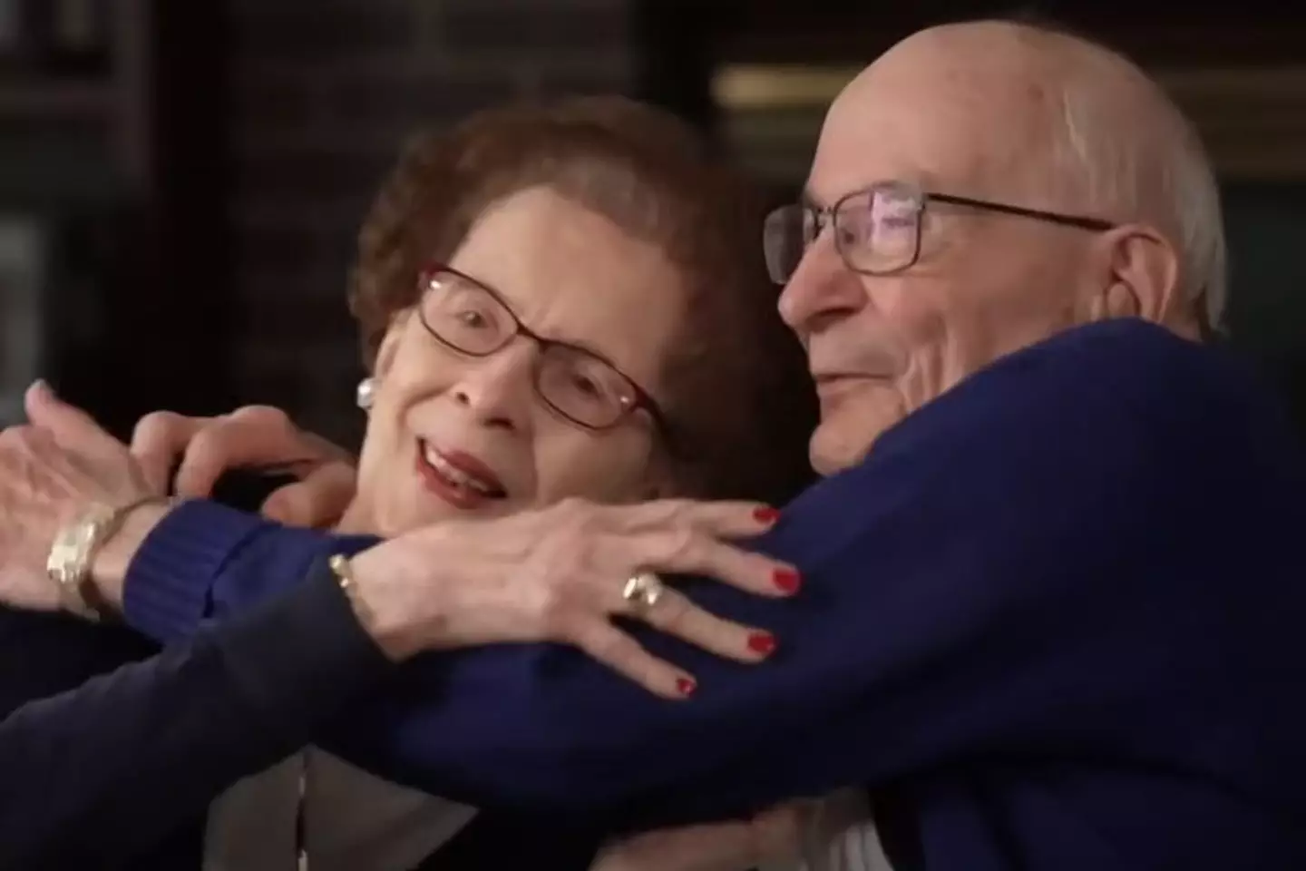 The couple have been happily married for 68 years. (CBS News)