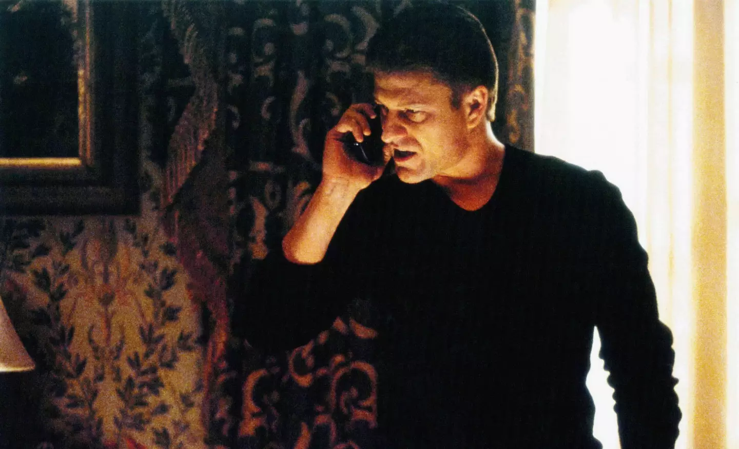 Sean Bean plays the movie's villain, and knowing his track record probably gets killed for it.