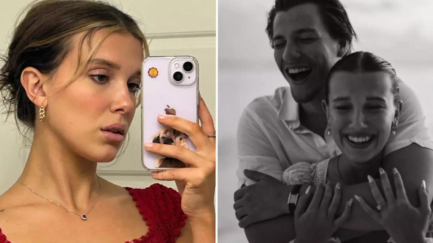 Millie Bobby Brown reveals fiancé Jake Bongiovi proposed with mother's ring