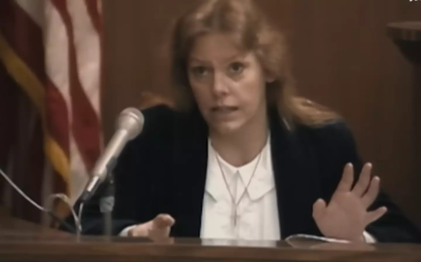 Wuornos claimed the crimes had been committed in self-defence (Netflix)