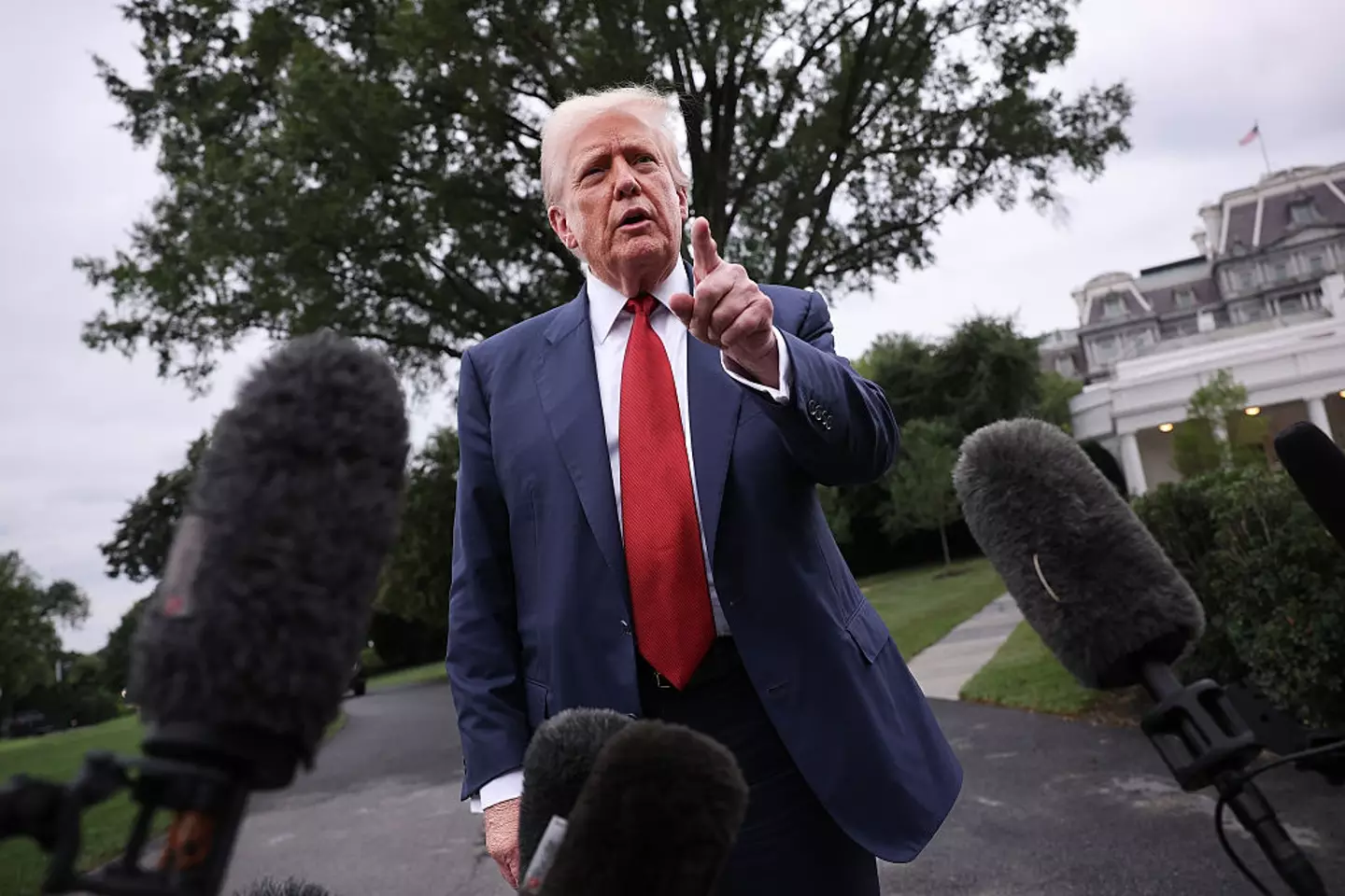 Donald Trump has lifted the lid on whether he plans to run for President again (Win McNamee/Getty Images)