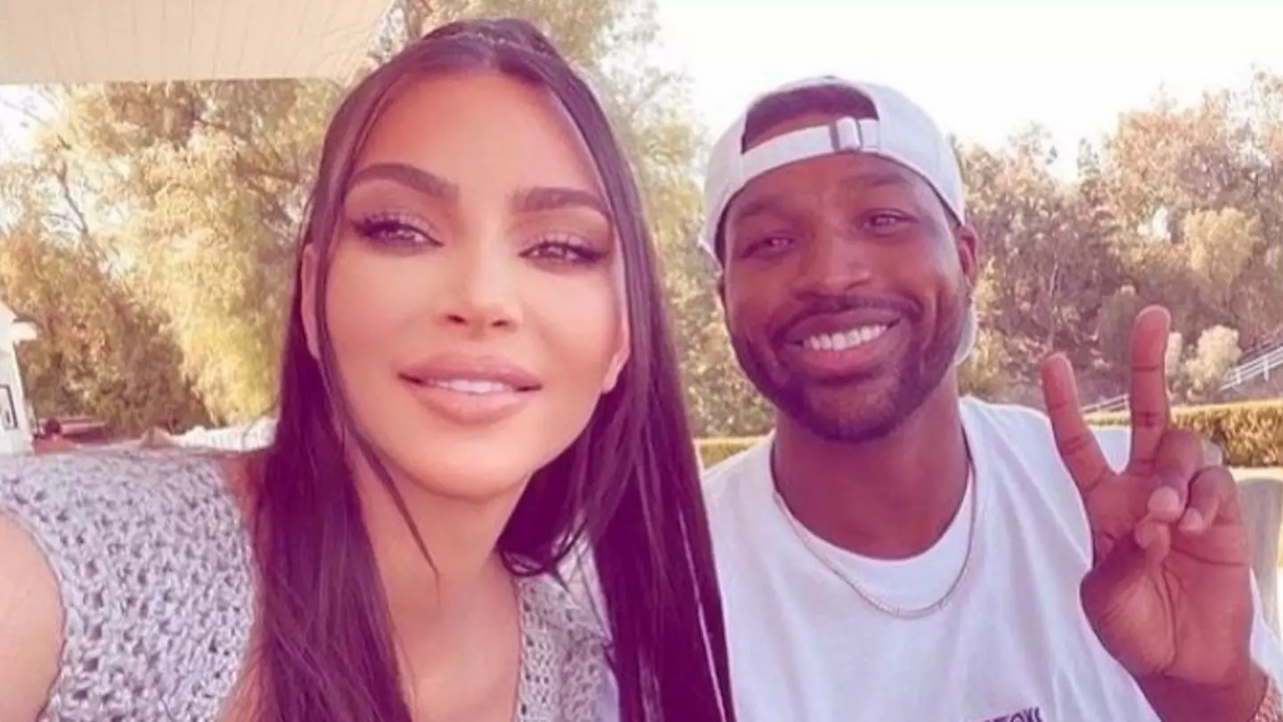 Fans Spot Awkward Detail In Tristan Thompson's Selfie With Kim Kardashian Following Baby News