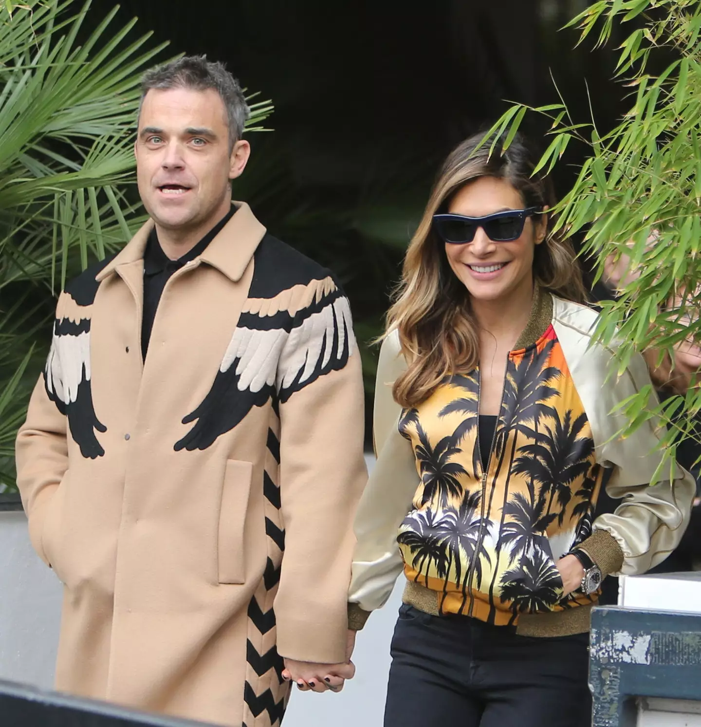 Robbie Williams is married to Adya Field.
