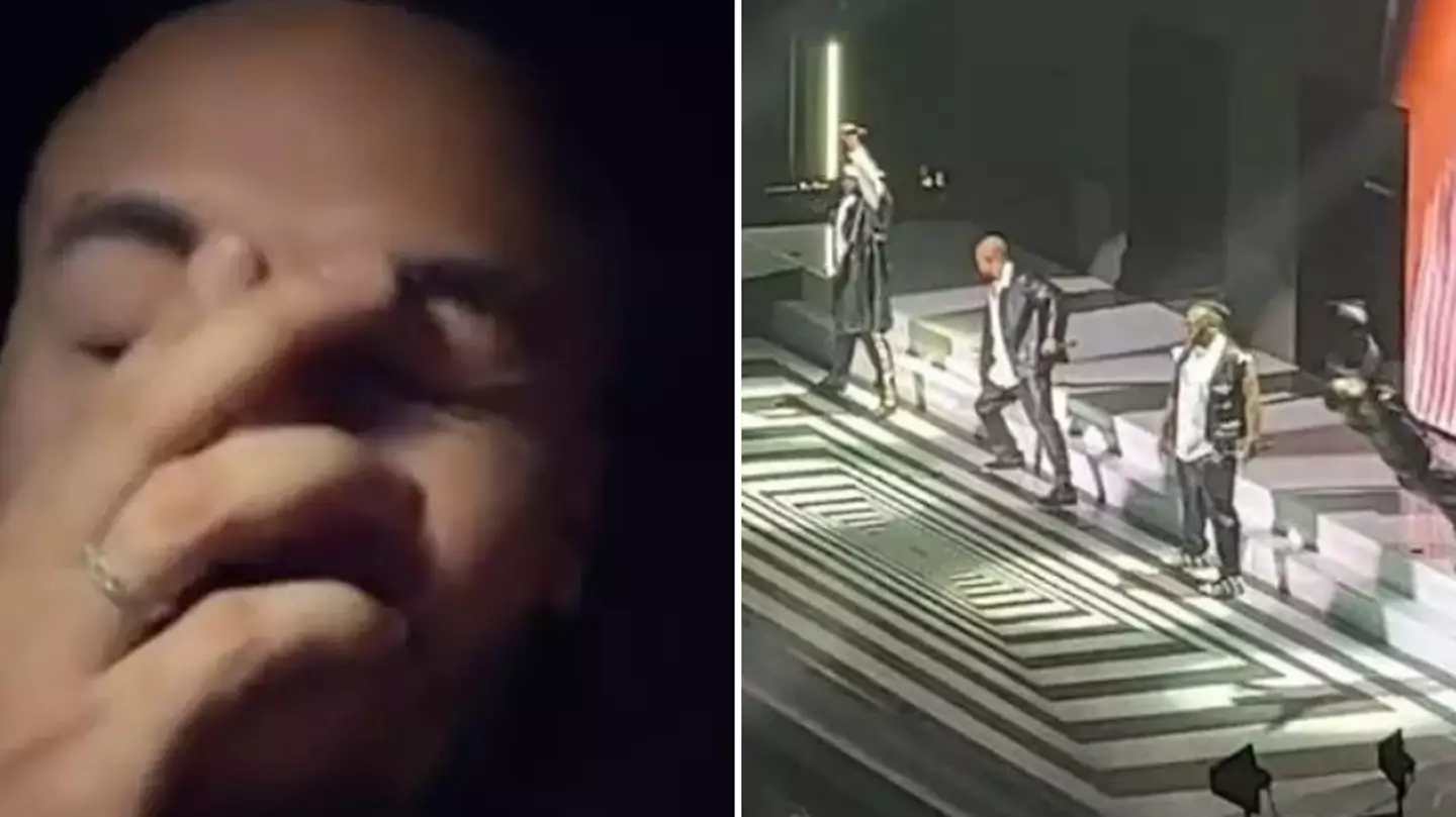 JLS star Aston Merrygold breaks silence after backflip at concert goes horribly wrong