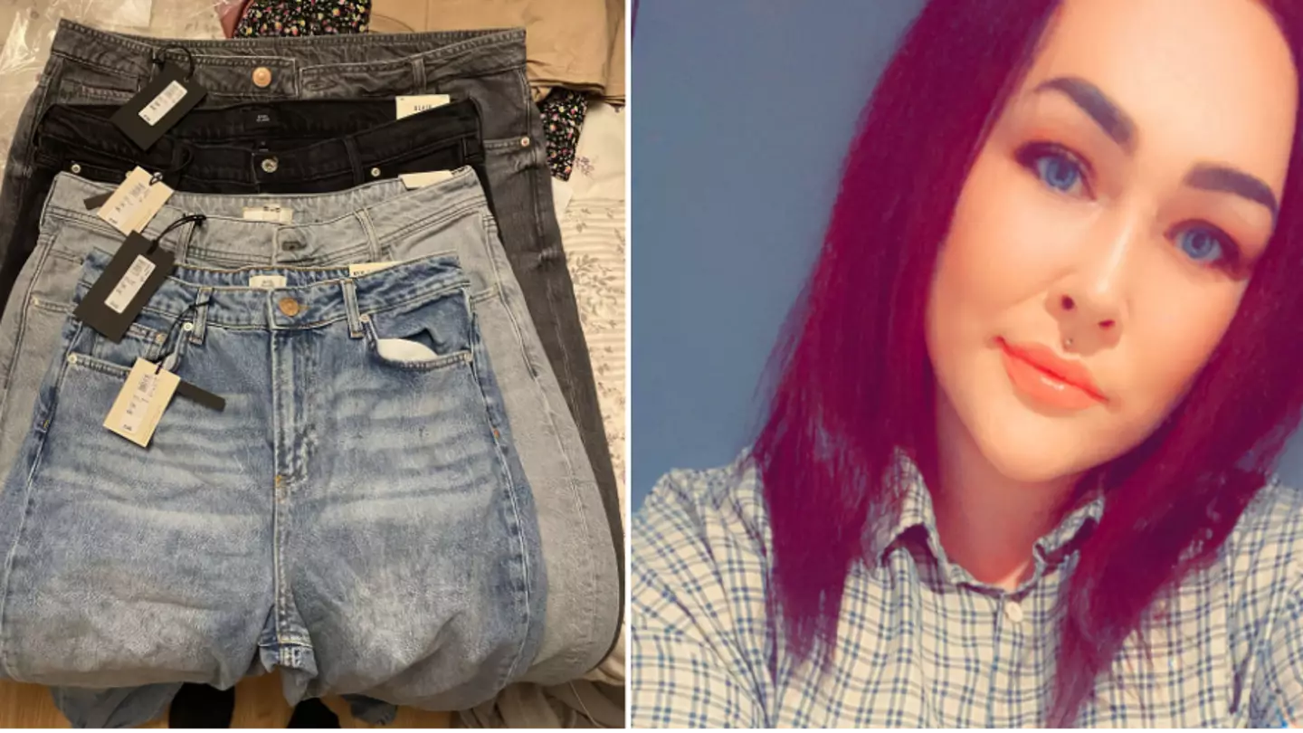 Woman Stunned After Four Pairs Of River Island Jeans Come In 'Completely Different Sizes'