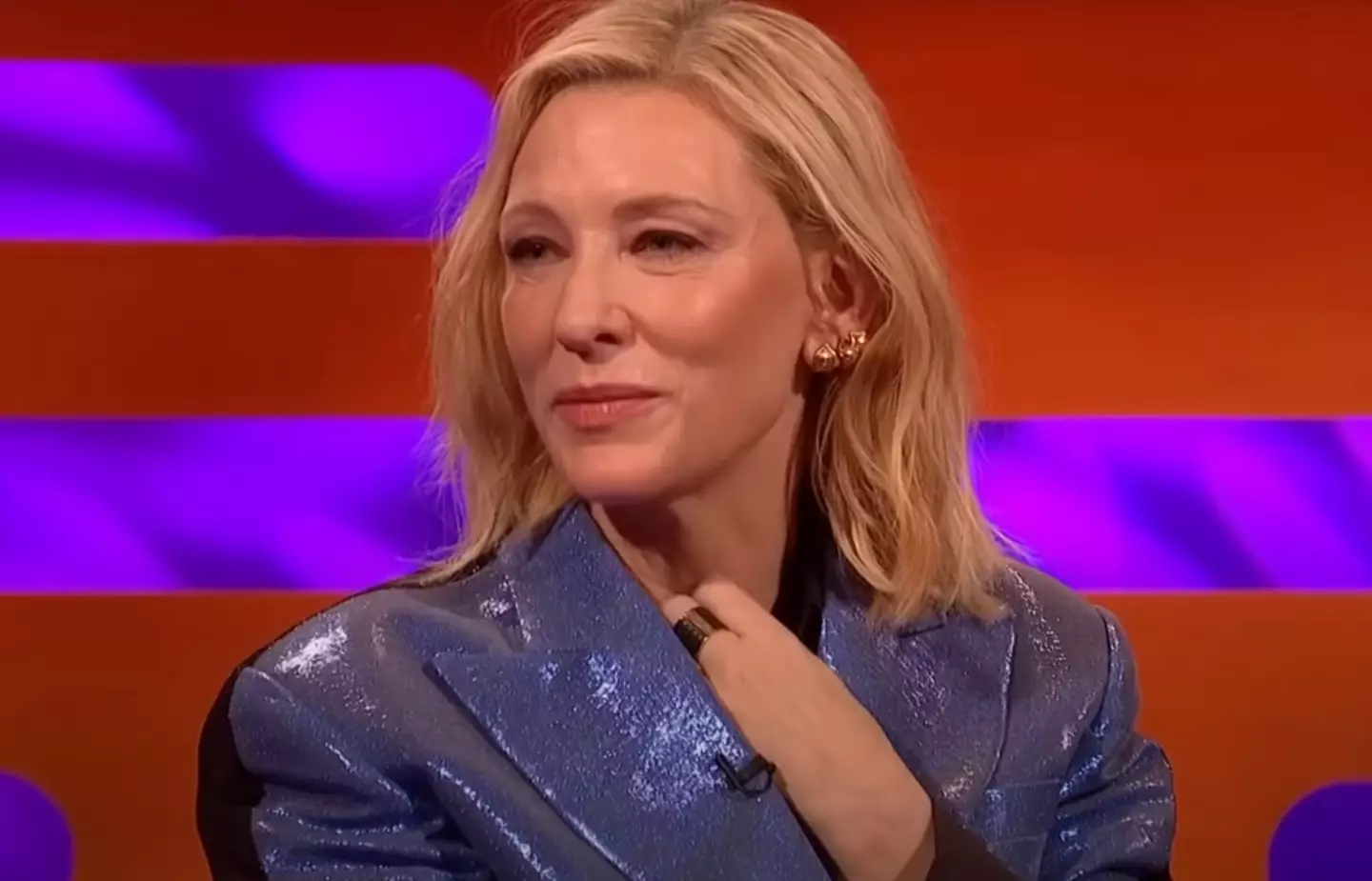 Cate Blanchett made an appearance at Glastonbury.