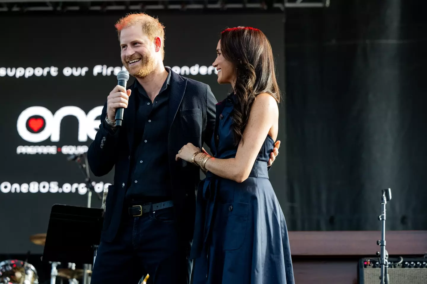 Prince Harry is said to be thrilled for his wife (Scott Dudelson/Getty Images for ABA)