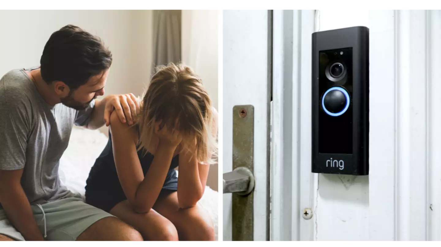 Chaos as Ring doorbell camera exposes cheating woman's secret affair