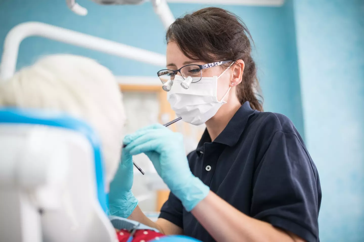 A patient was confused when their dentist questioned them on their habits (Luis Alvarez/Getty Images)