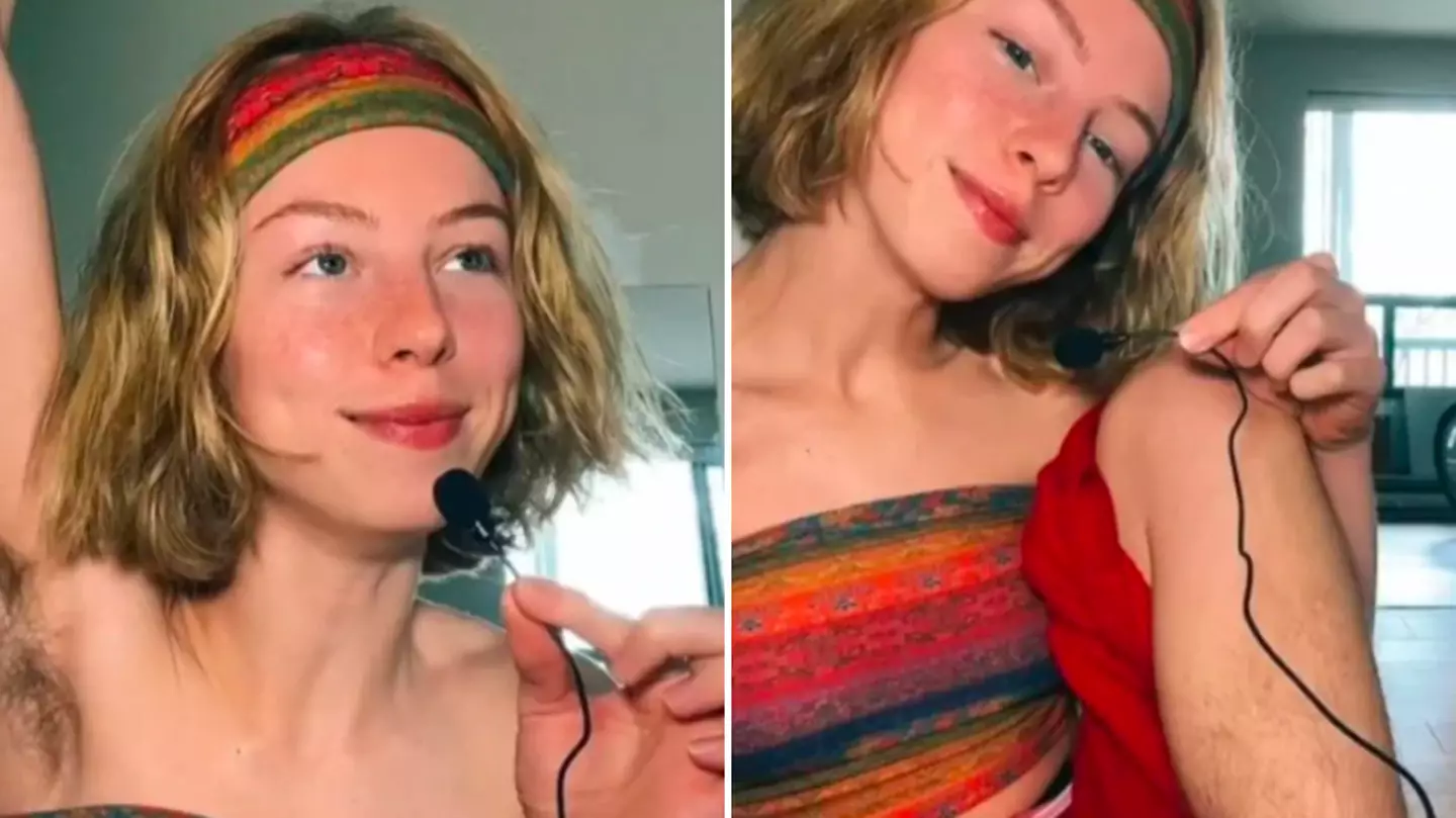 Woman who refuses to shave her body hair says it’s the best creep repellent
