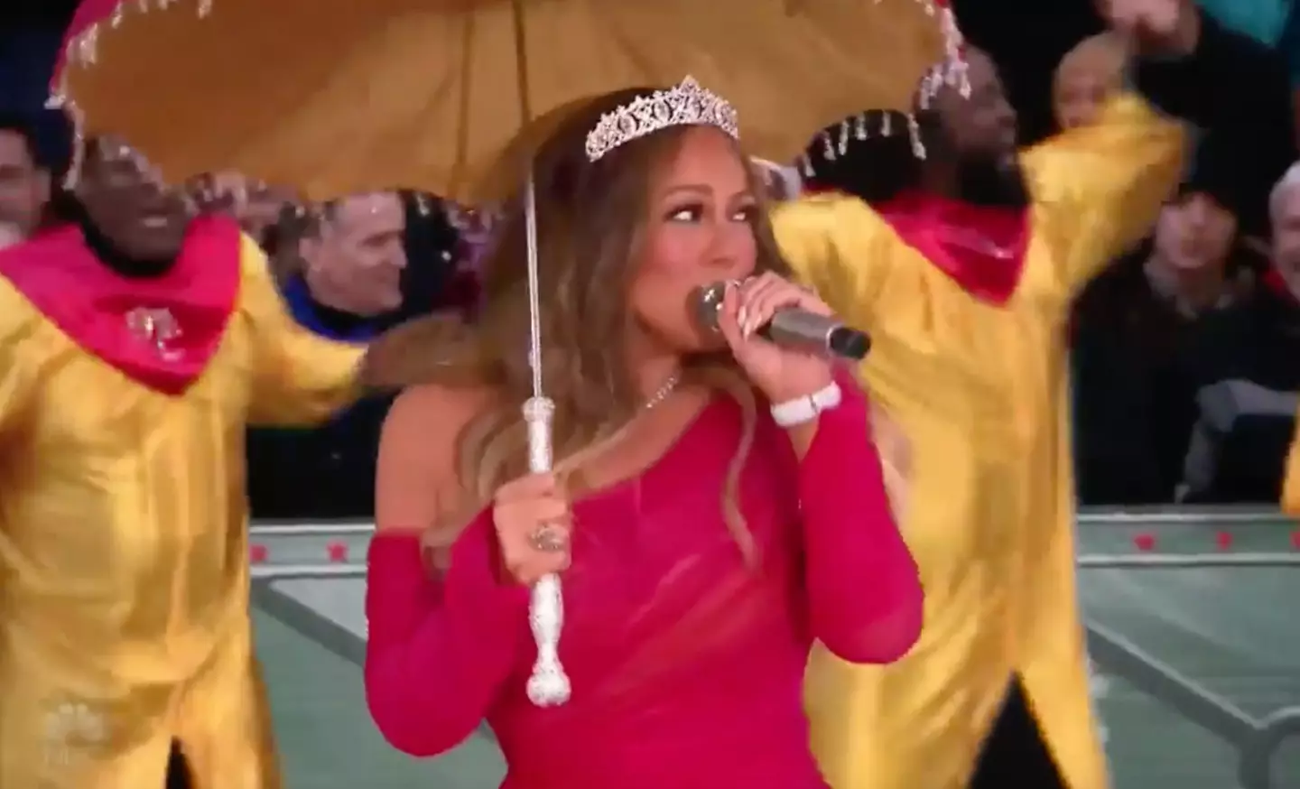 Some viewers were left unimpressed by the performance.