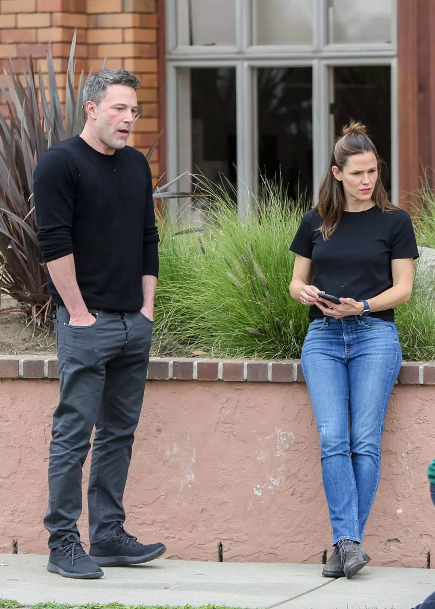 Ben Affleck and Jennifer Garner in 2020 (BG004/Bauer-Griffin/GC Images via Getty)