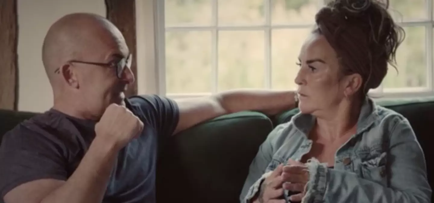 Louie and his sister Tanya took part in the paranormal investigation programme.