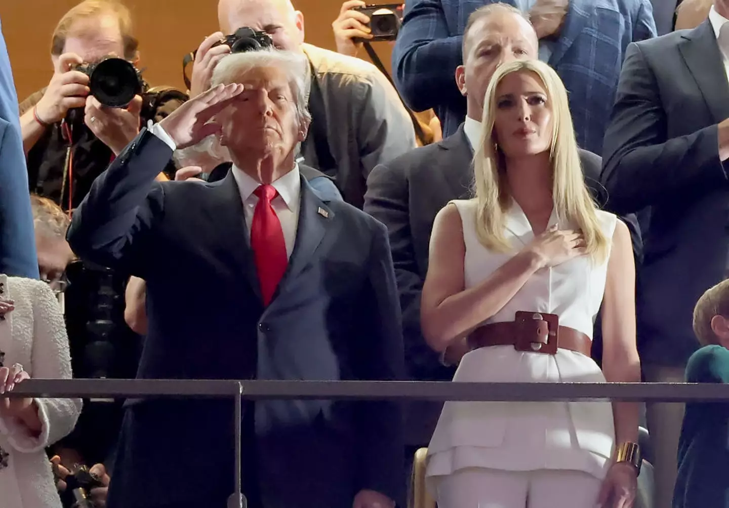 Ivanka Trump had previously been her father's advisor during his first presidency from 2017 to 2021 (Kevin Mazur/Getty Images)