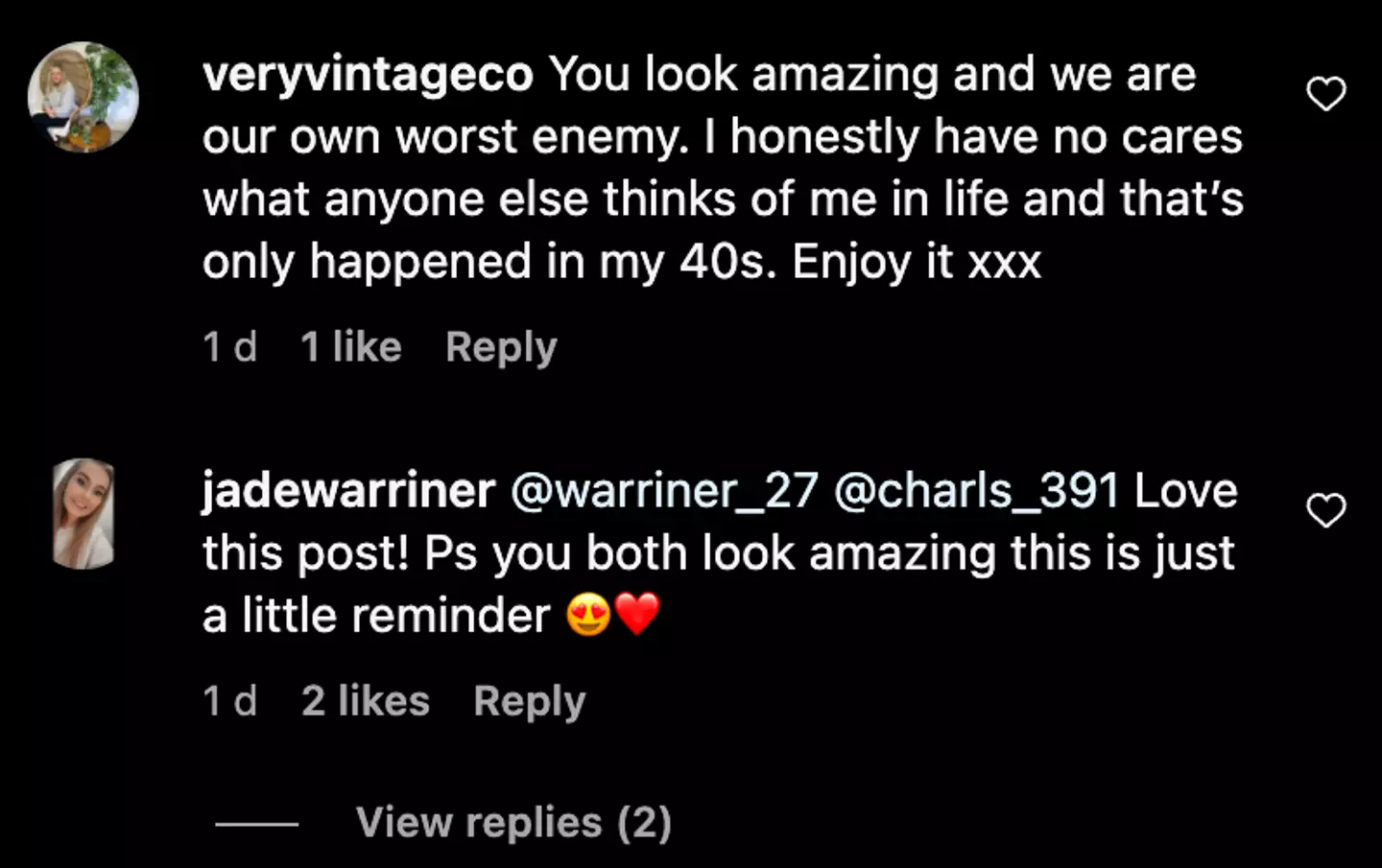 Social media users were quick to flock to the post in support of the mum.