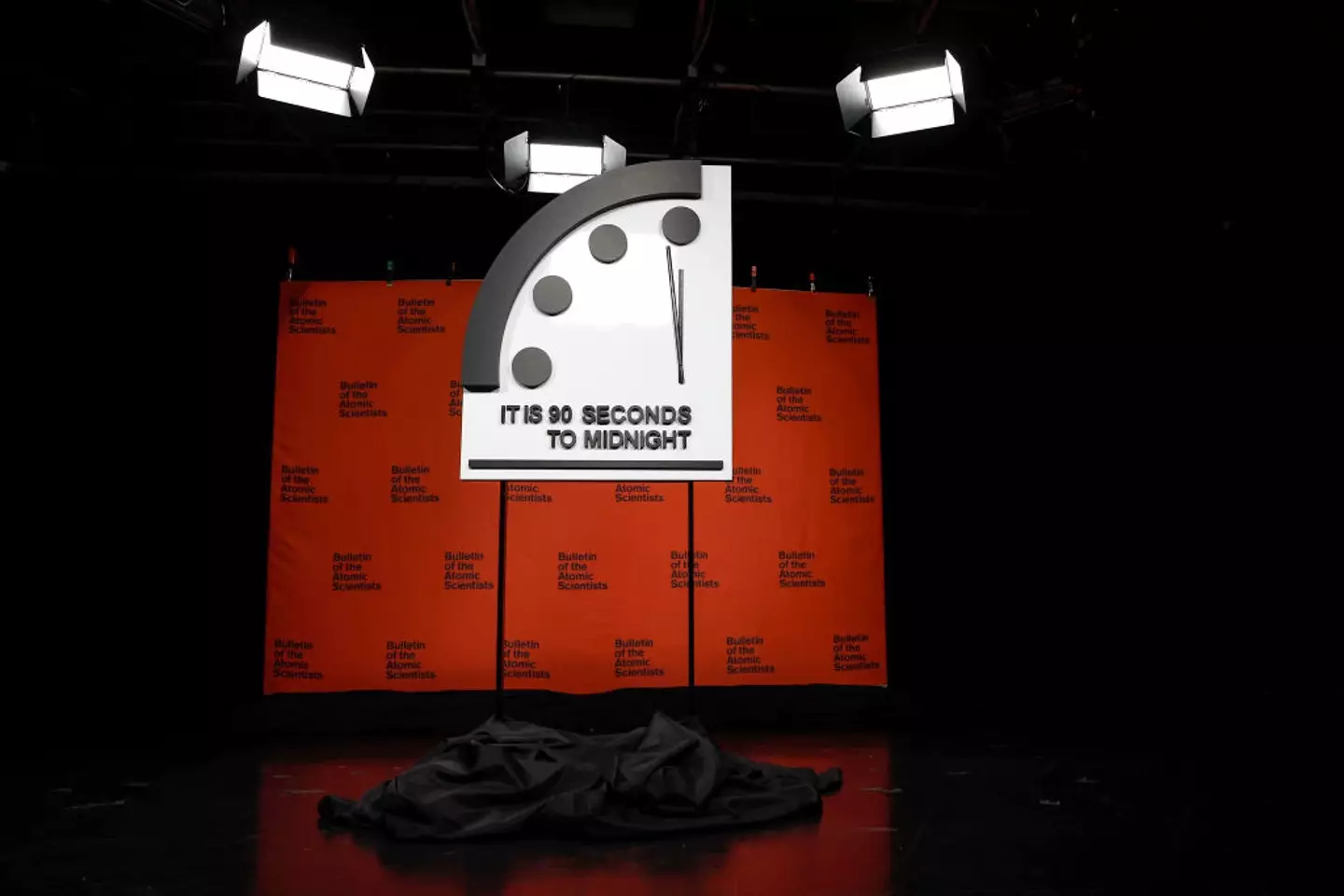 2024's Doomsday Clock was set at 90 seconds to midnight (Anna Moneymaker / Staff / Getty Images)