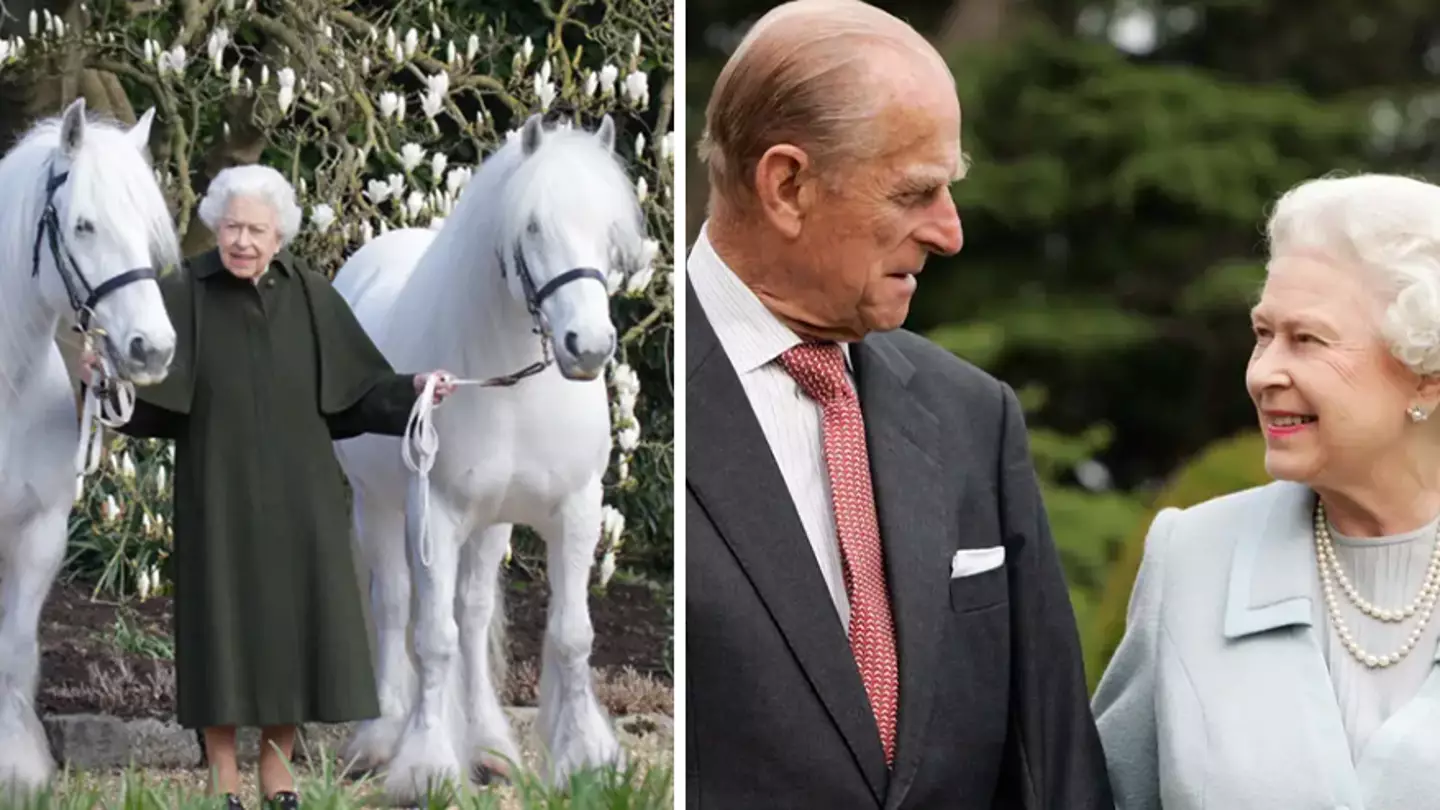 Queen's Sweet Nod To Prince Philip In Birthday Portrait