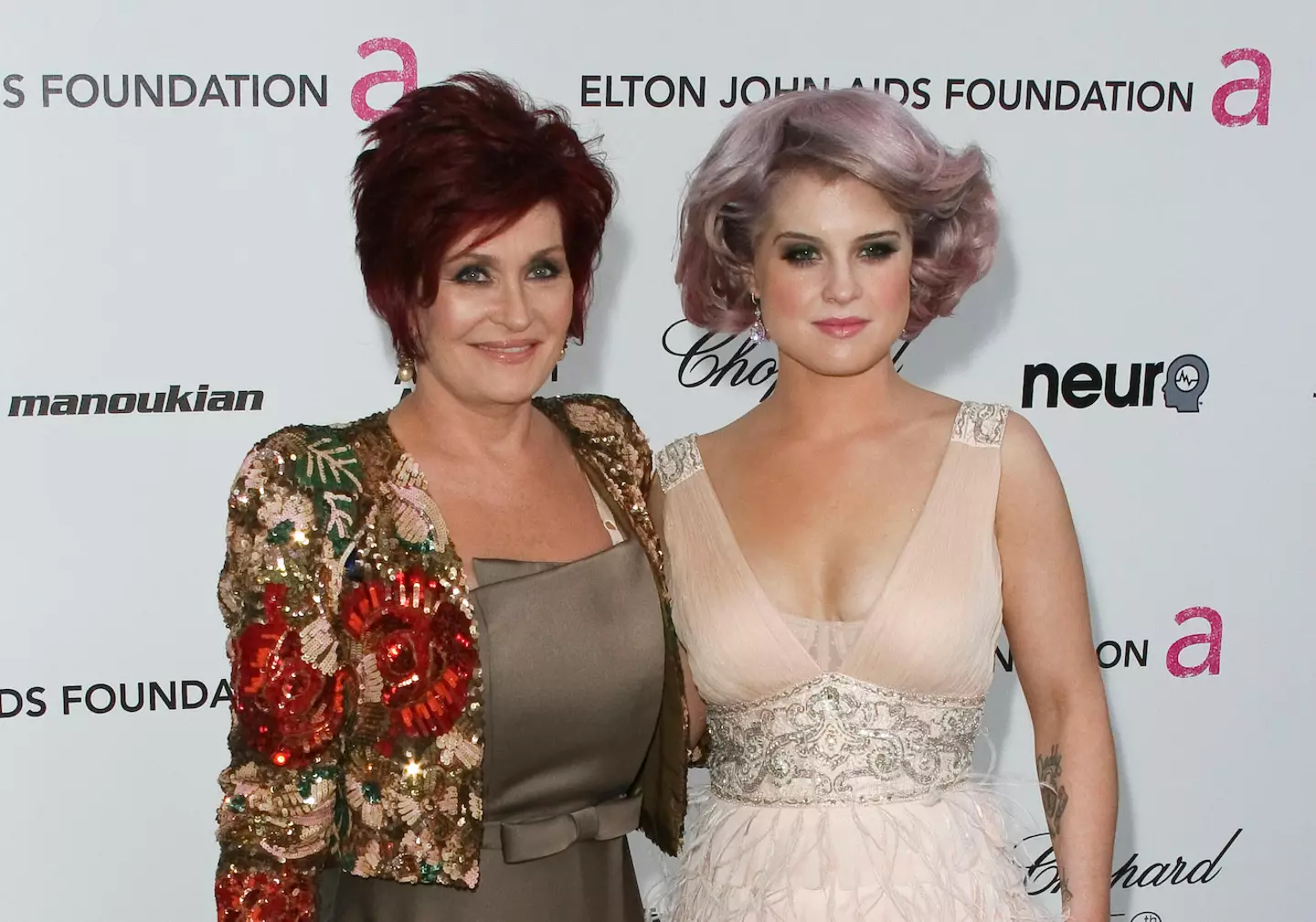 Sharon and Kelly Osbourne.