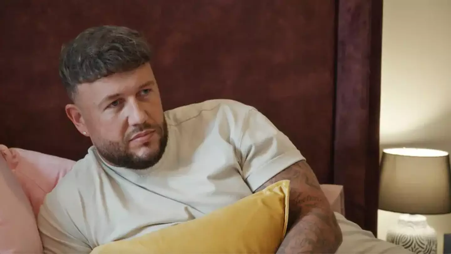 Adam, who's with Polly, was put with Amy during wife swap week (Channel 4)