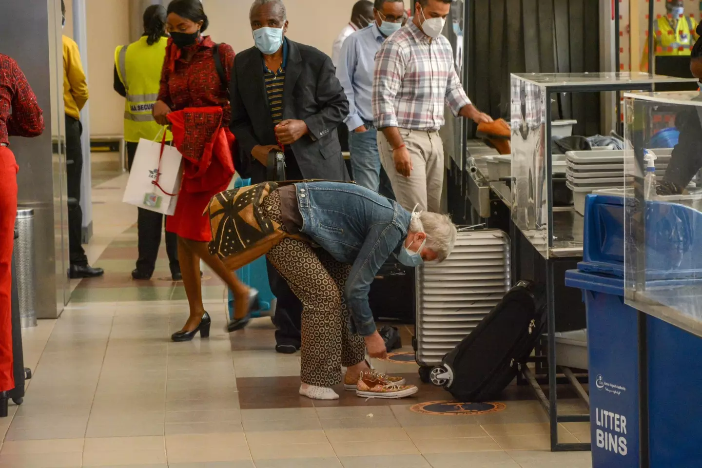 Passengers will no longer have to remove their shoes to go through scanners (Dennis Sigwe/SOPA Images/LightRocket via Getty Images)