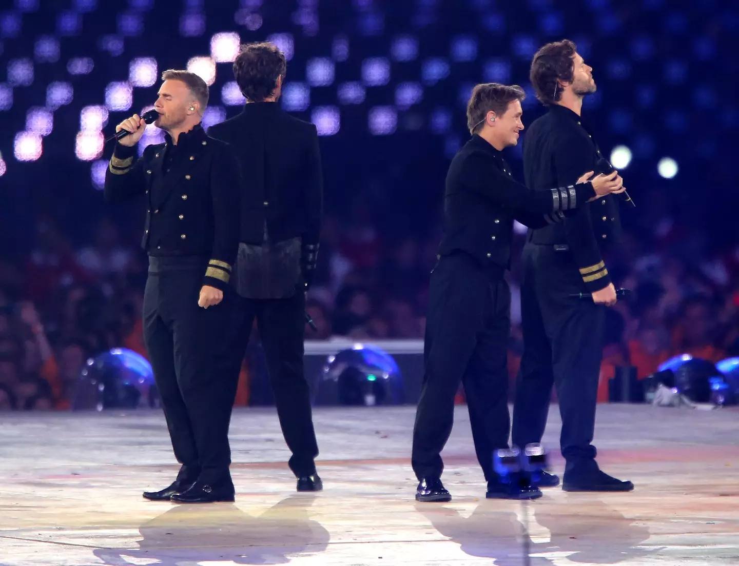 Gary was praised for joining his Take That bandmates after Poppy's stillbirth.