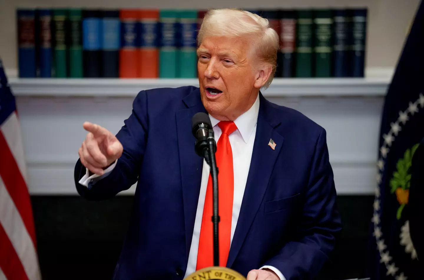Trump avoided going to war five times (Andrew Harnik/Getty Images)
