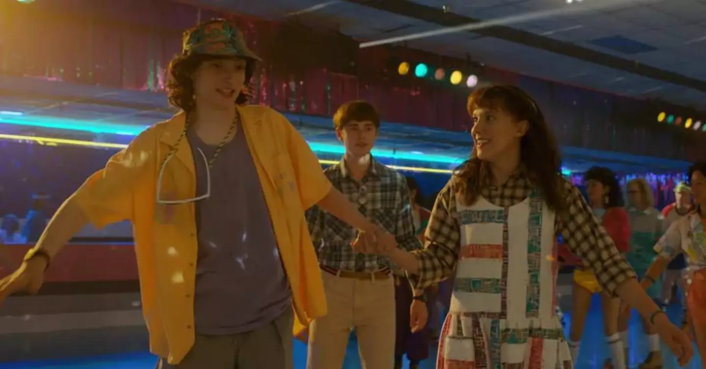 The roller-rink scene was awkward from start to finish. (