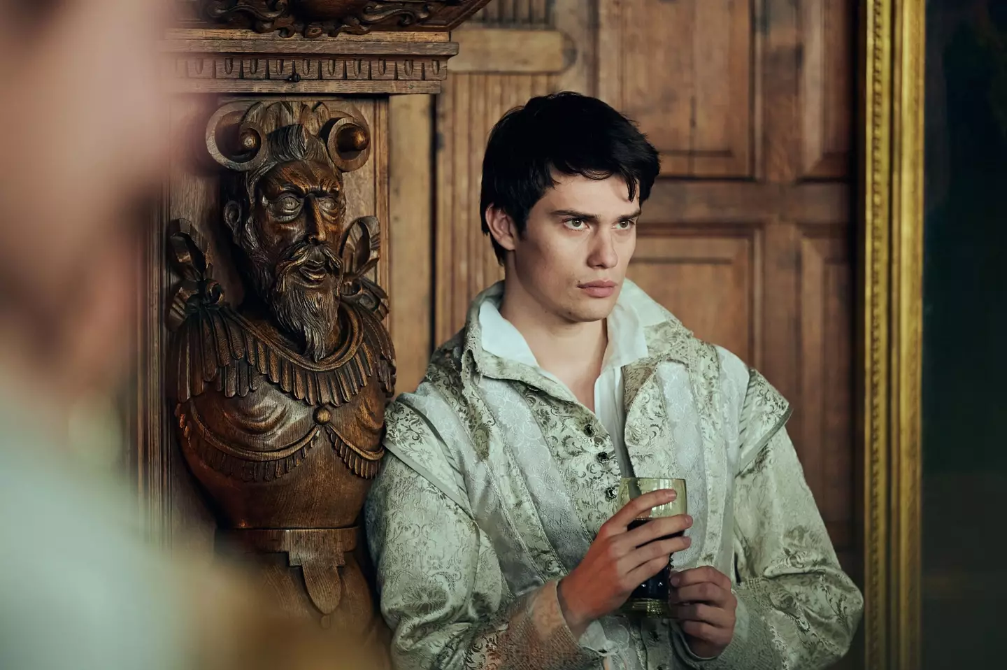 Yep, Galitzine opened up about filming four x-rated scenes in one day. (Sky)