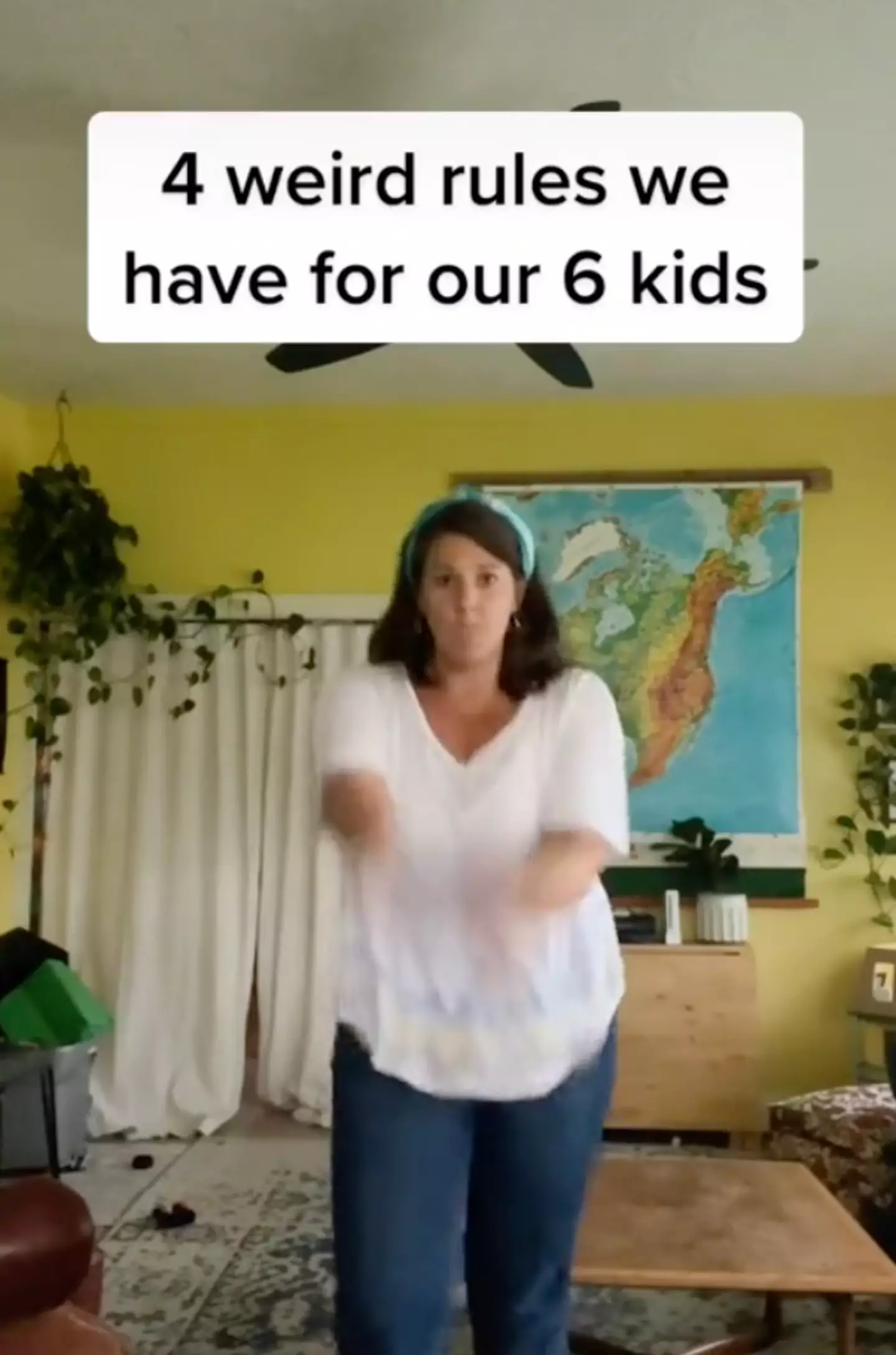 One mum revealed the four rules she has for all six of her children.