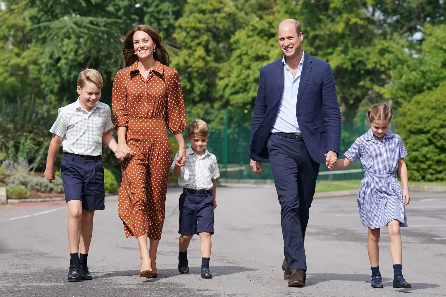 William claimed even his family fight over the TV remote (JONATHAN BRADY/POOL/AFP via Getty Images)