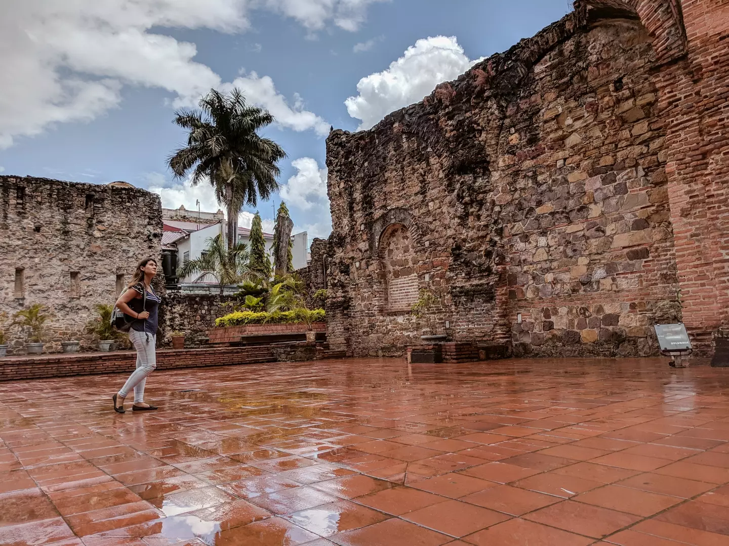 She uses a housesitting app for free accommodation.