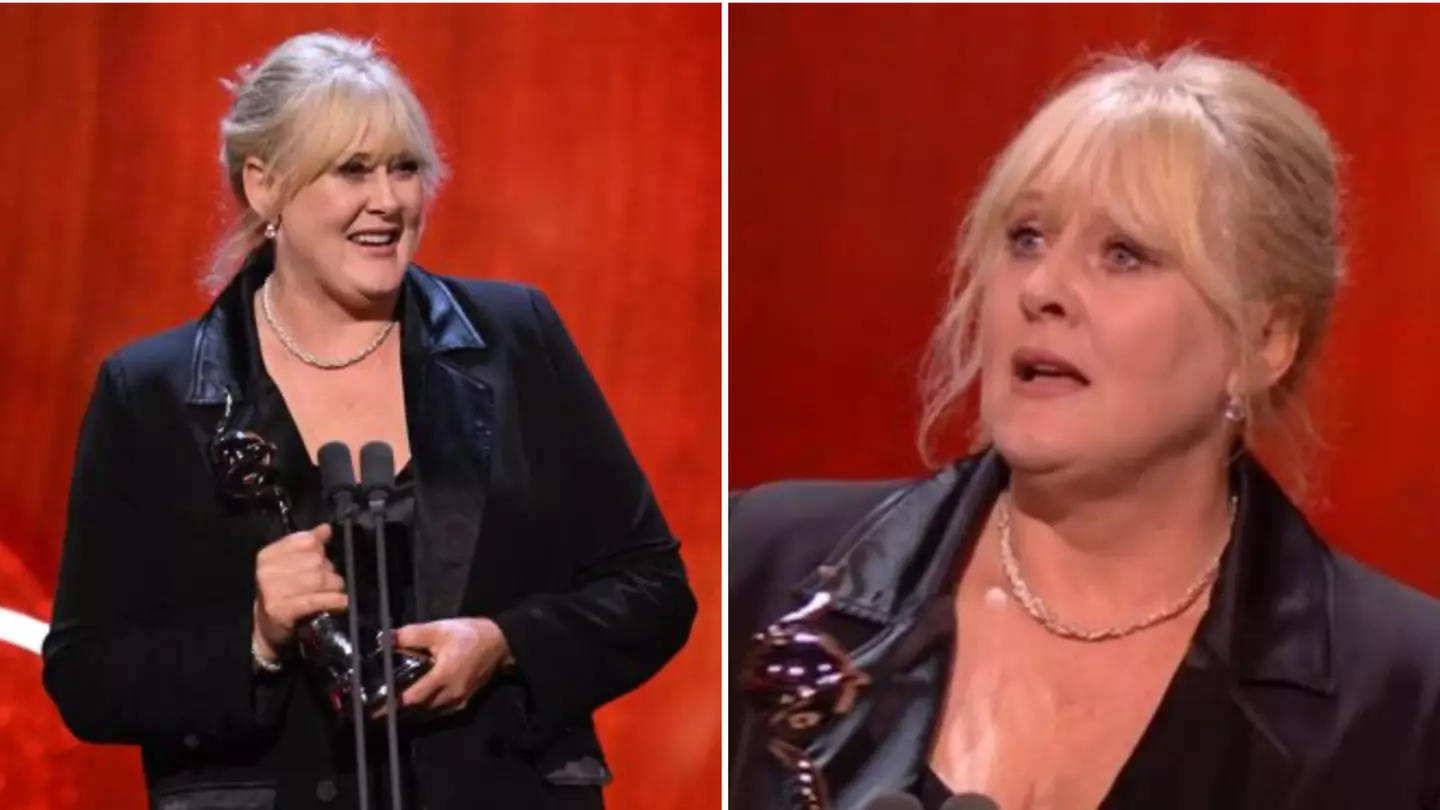 Sarah Lancashire's real accent at NTA's leaves Happy Valley fans baffled