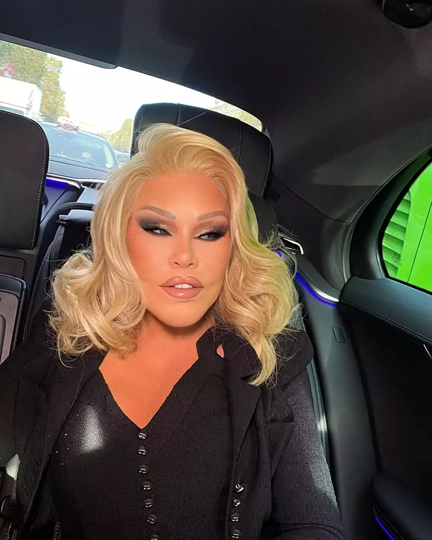 Wildenstein was well-known for her distinctive catlike appearance (Instagram/@jocelynewildenstein)