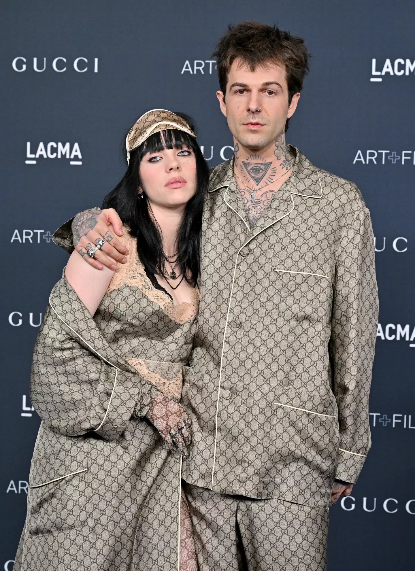 Bilie Eilish and Jesse Rutherford when they made their red carpet debut.