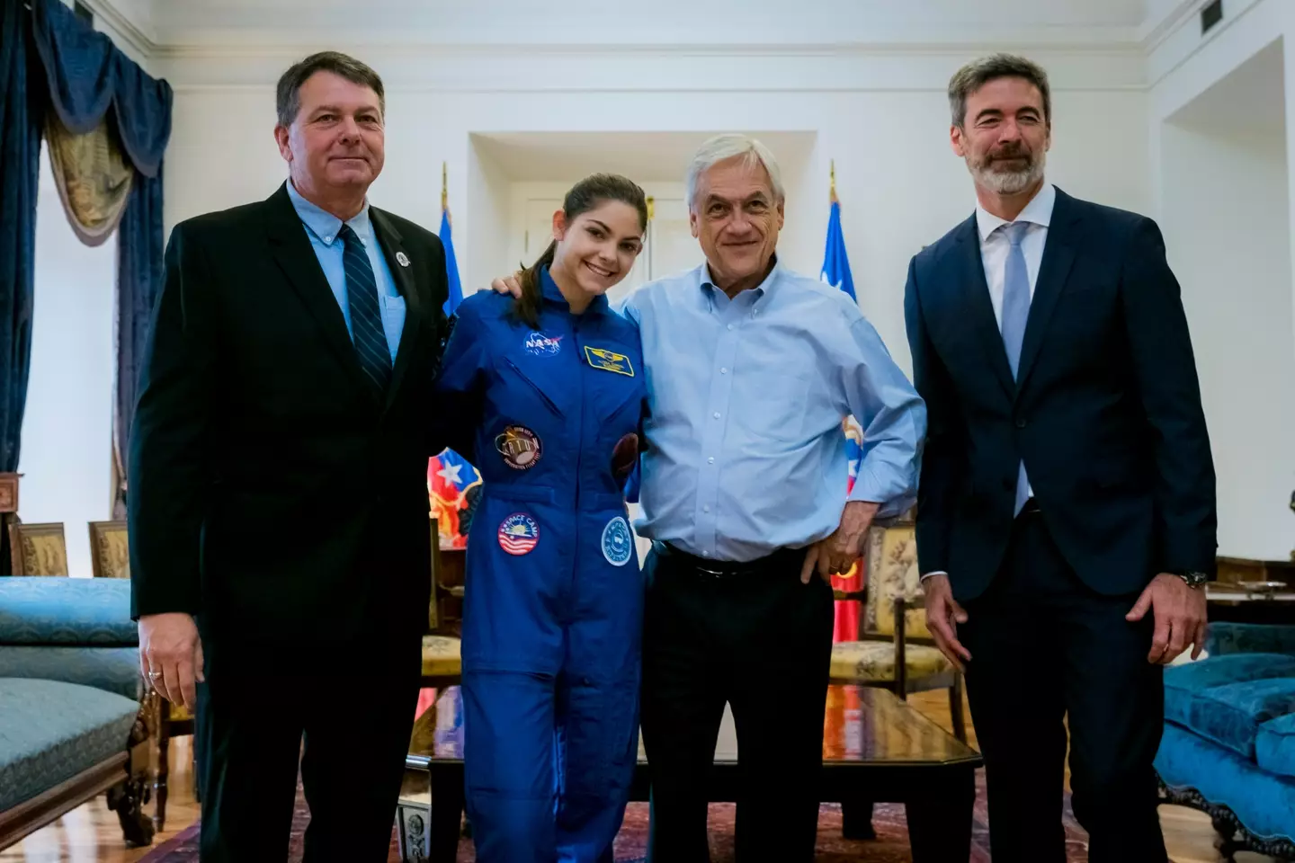 Carson is an aspiring astronaut (Sebastian Vivallo Oñate/Agencia Makro/Getty Images)