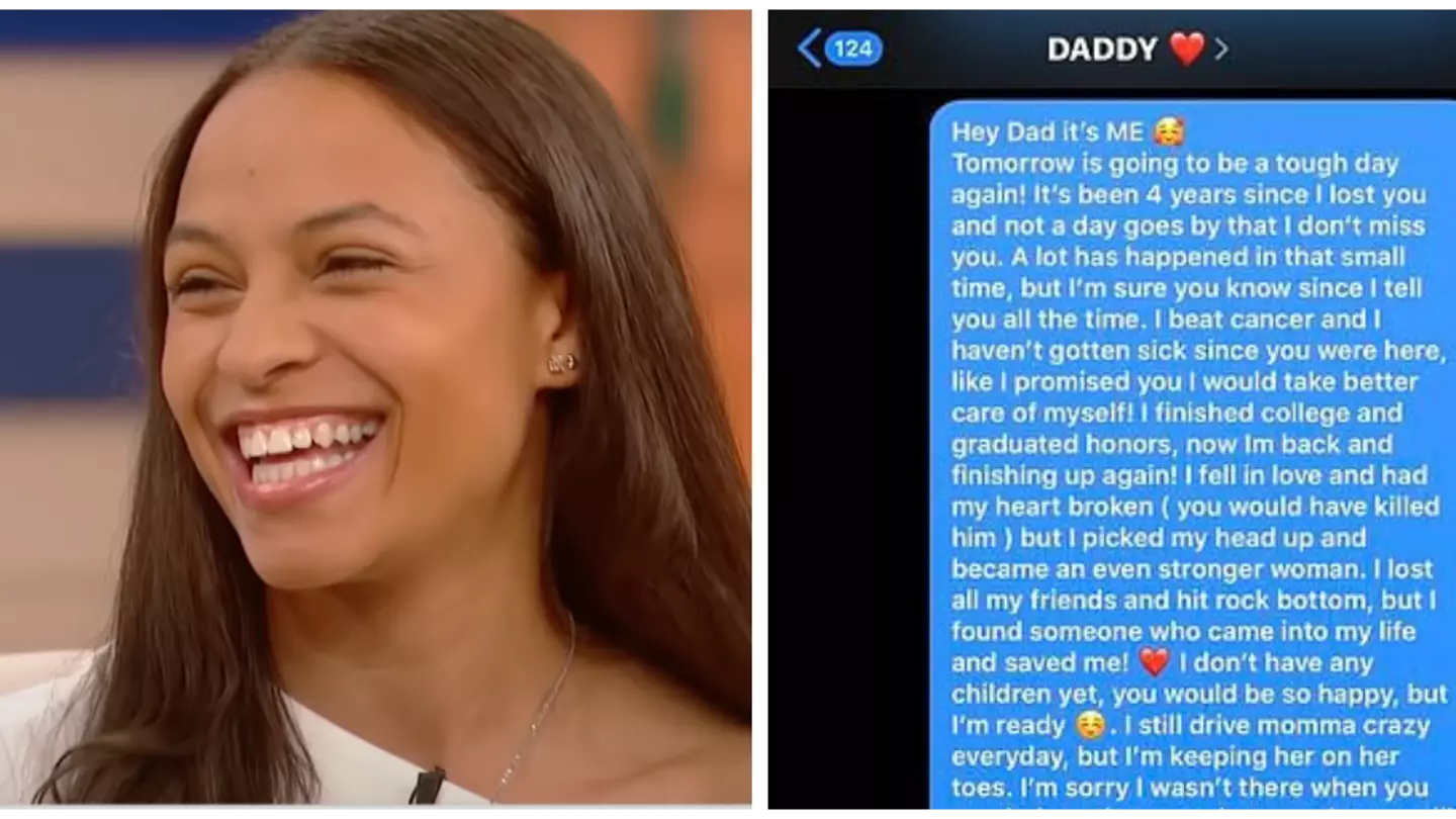 Woman who texted late dad’s phone for four years receives reply on anniversary of his death