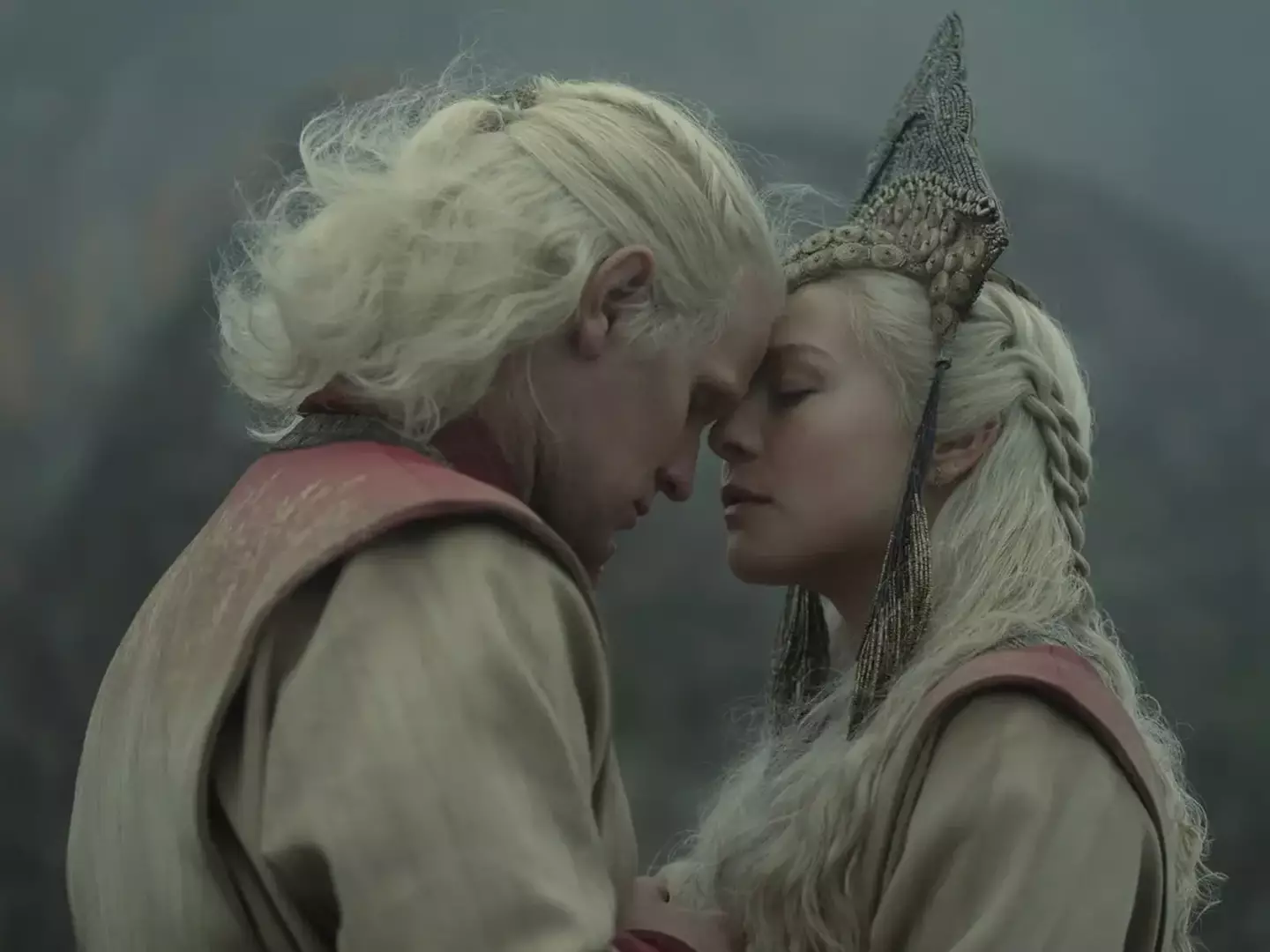House of the Dragon has plenty of incest, this newly married couple are uncle and niece. (HBO Max)