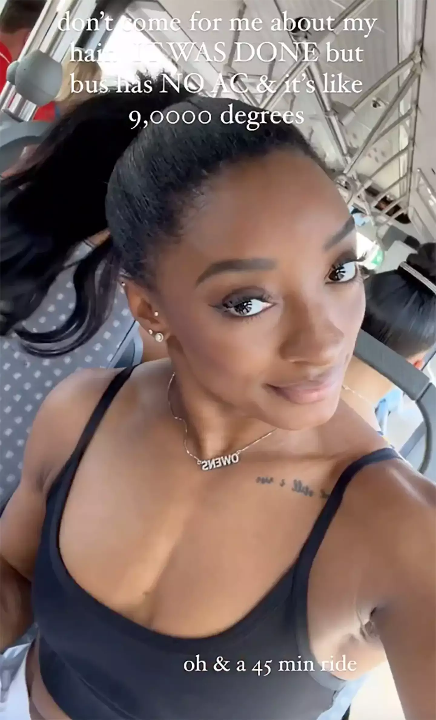 Biles took to Instagram to address the critics. (Instagram/@simonebiles)