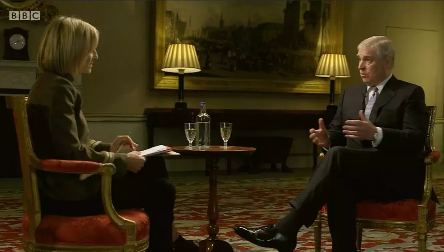 Emily Maitlis interviewed Prince Andrew in 2019.