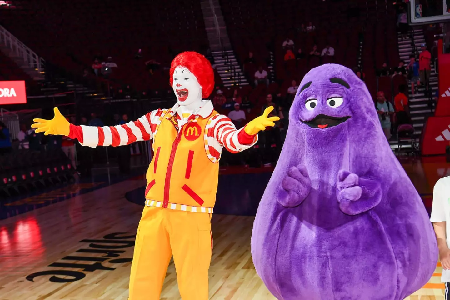 Grimace is a huge, anthropomorphic taste bud (Marcus Ingram / Stringer / Getty Images)