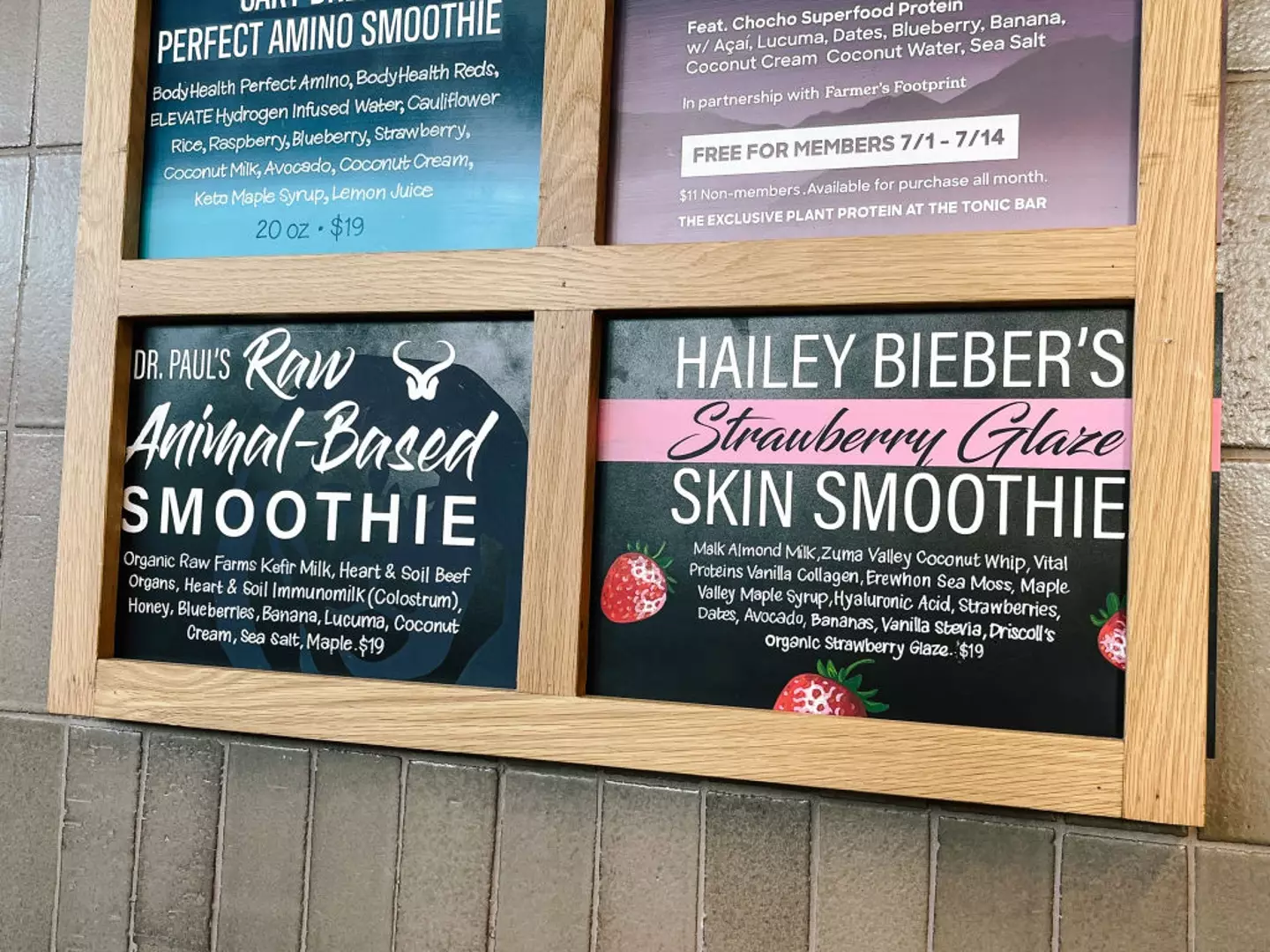 Hailey Bieber's smoothie went viral on TikTok (Dania Maxwell/Los Angeles Times via Getty Images)