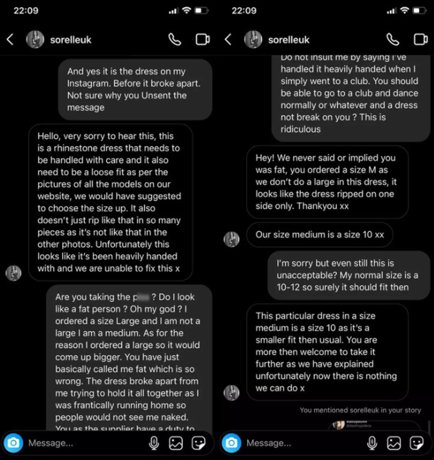 Destiny shared the screengrab (