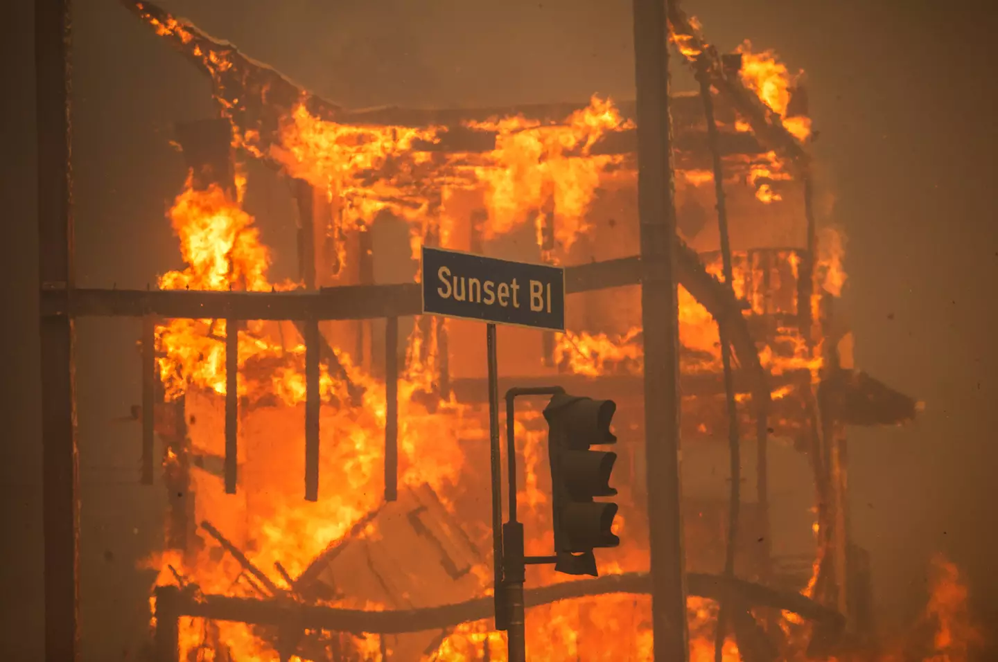 The royals were defended after actress, Justine Bateman, claimed their appearance was an example of 'disaster tourism' (Apu Gomes/Getty Images)