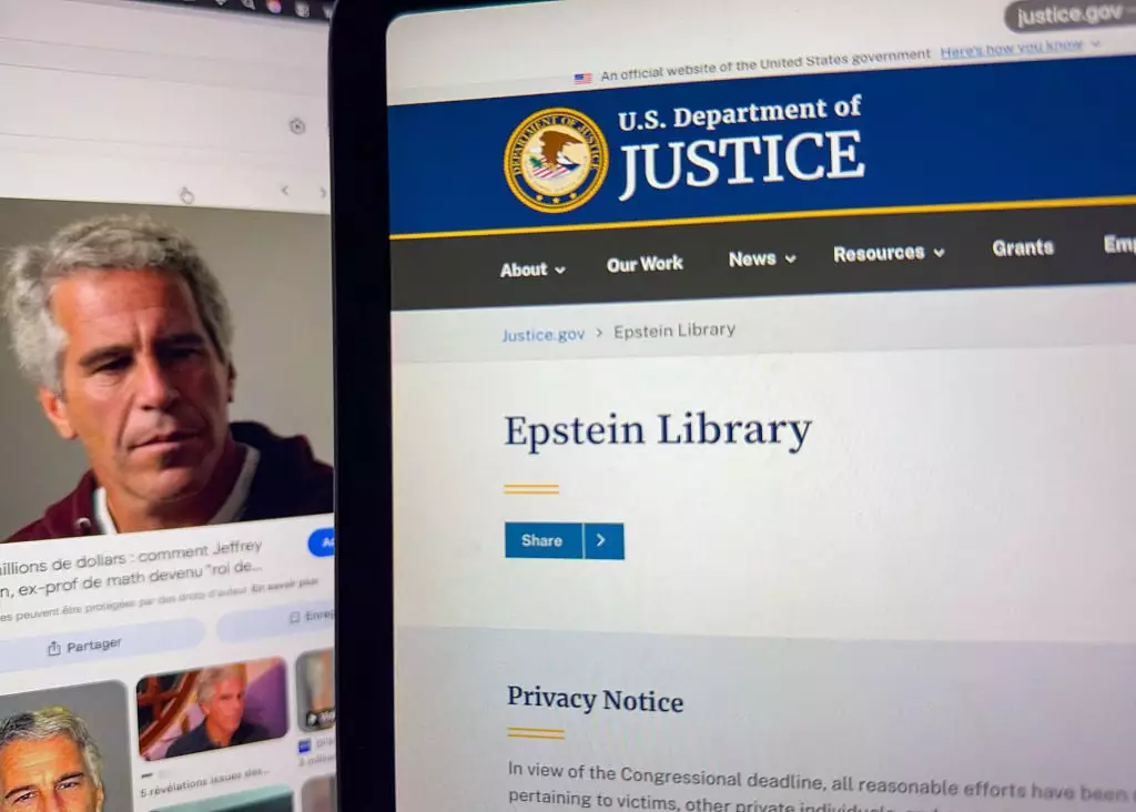 It comes after three million files relating to Epstein were released last month (VERONIQUE TOURNIER/Getty Images)