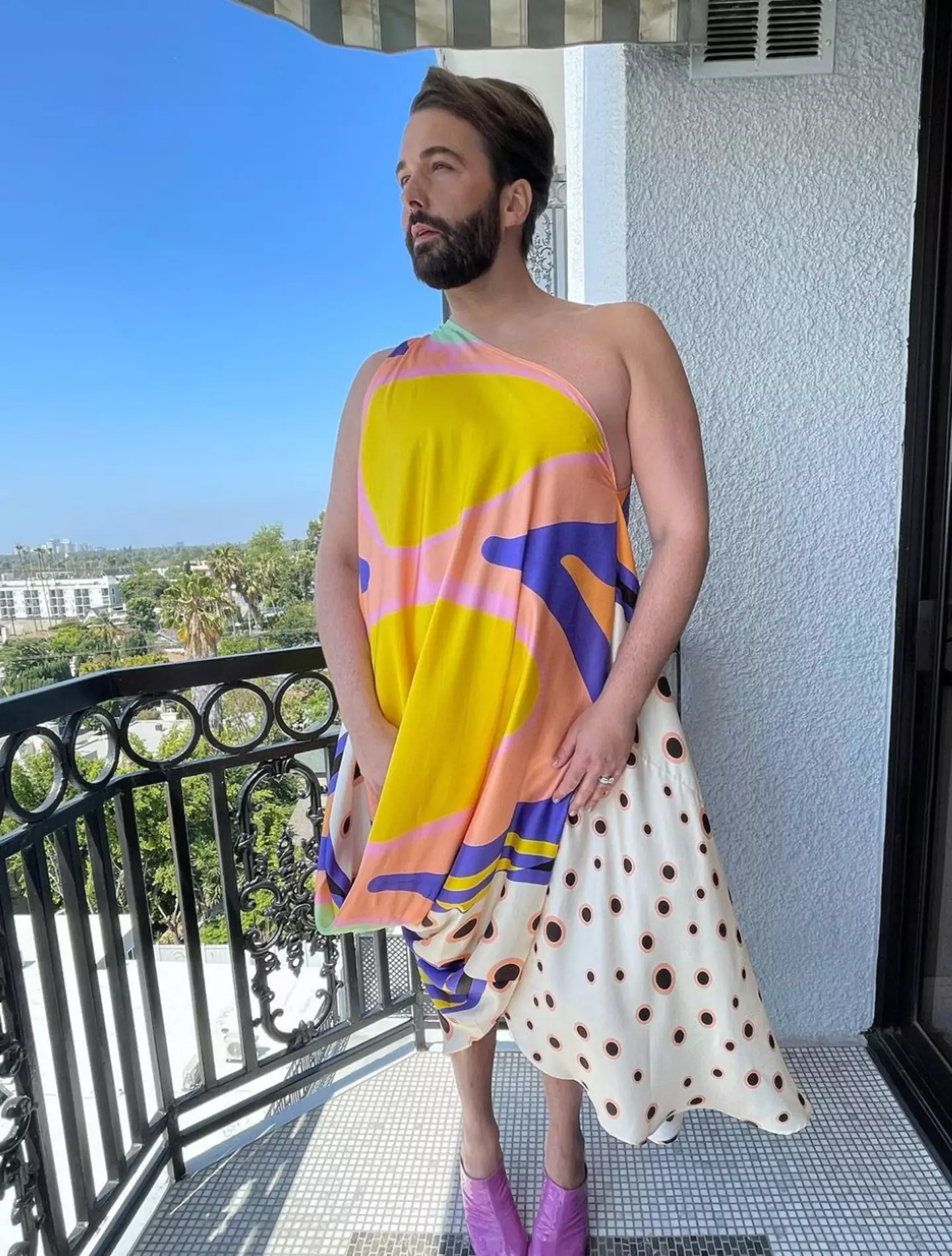 Jonathan Van Ness is known for often wearing - and absolutely rocking - dresses and skirts.