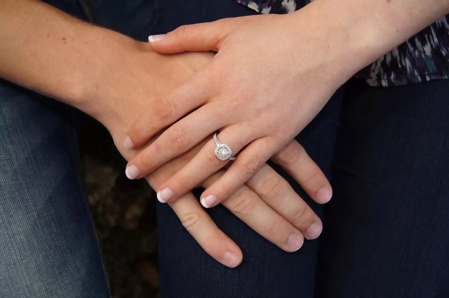 A woman has explained how her late fiancé’s family are demanding she give her engagement ring to his sister.