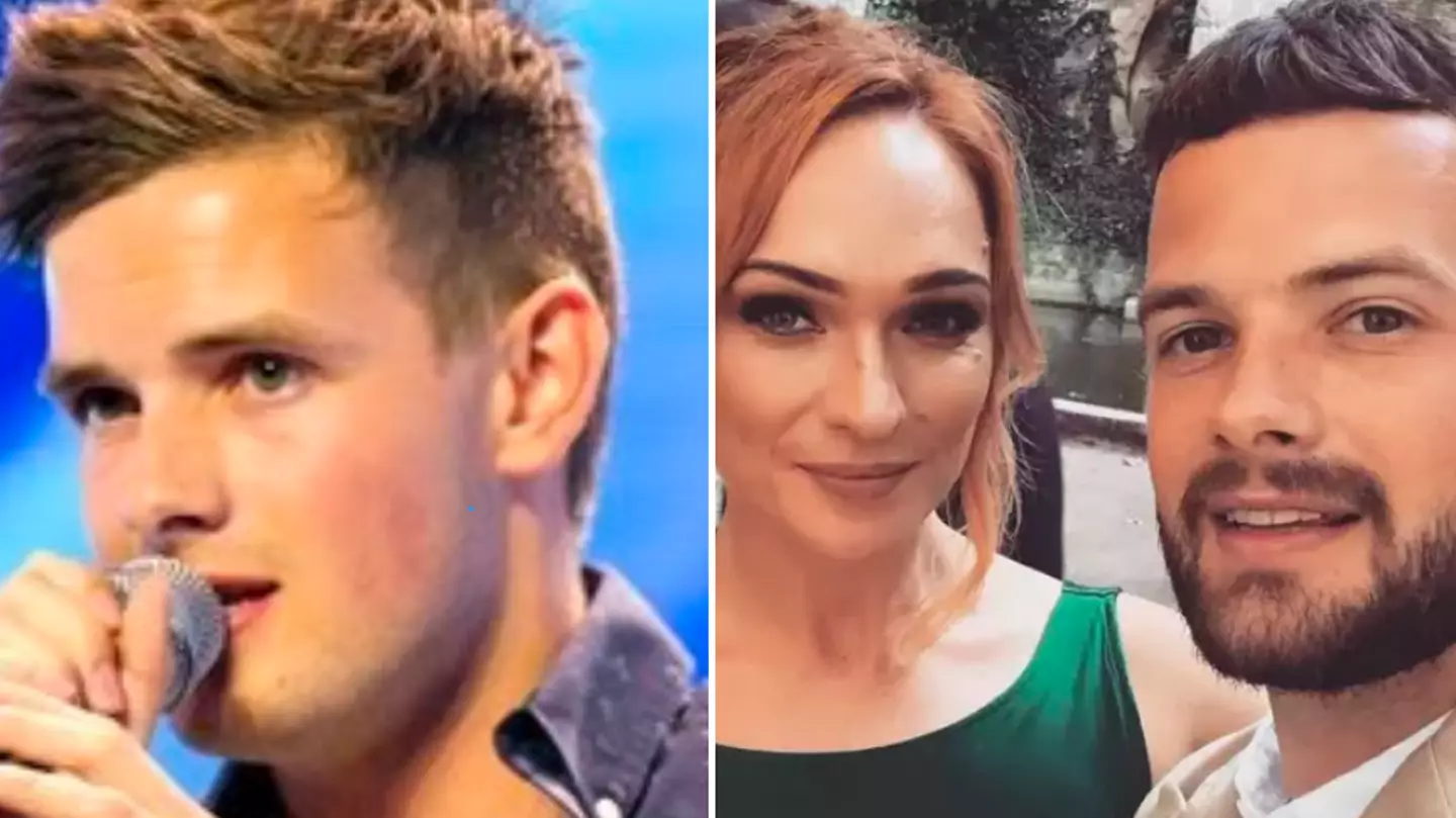 X Factor star Tom Mann pays tribute to fiancée one year after she died on wedding day
