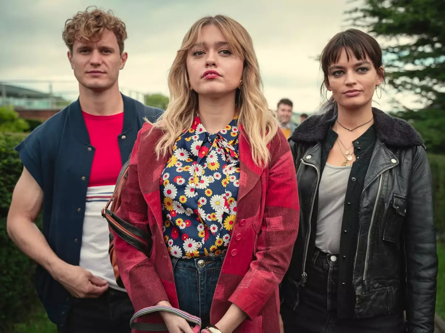 The actress first rose to fame on Sex Education (Netflix)