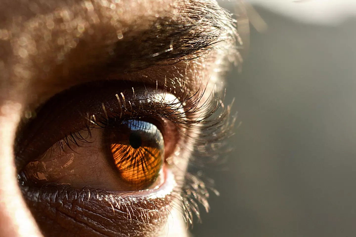Smokers may see an improvement with their eye floaters if they kick the habit (Getty Stock Image)